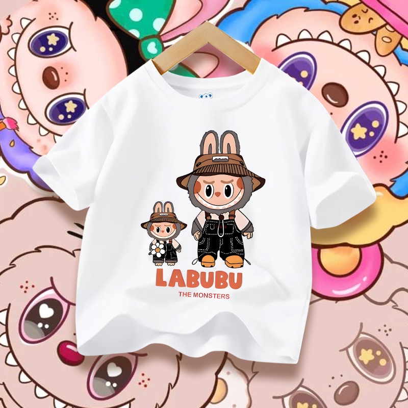 H1061เสื้อยืดเด็กแขนสั่ง.ผ้านุ่นใส่สบายทั้งเด็กชายกับเด็กหญิง