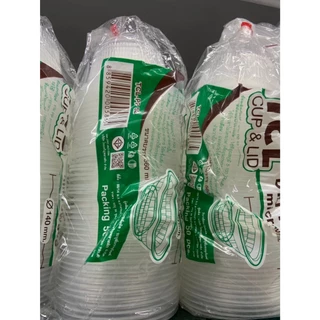 (ขายยกลัง) ชามใส PP 52 ตราTCL ลังละ 24 แพ็ค แพ็คละ 50 ใบ 005865