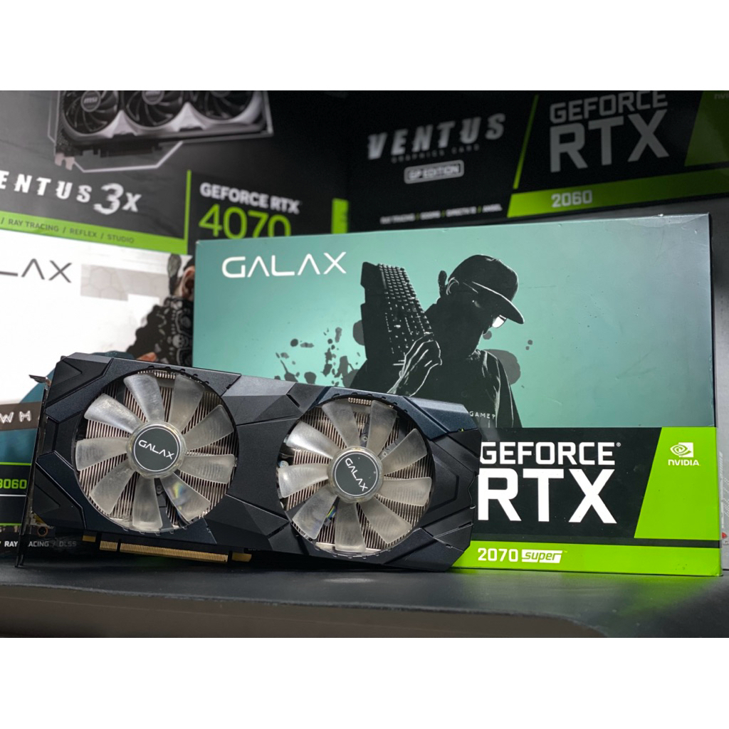 🔰การ์ดจอ🔰RTX 2070 SUPER GALAX EX [1-CLICK OC] 8GB GDDR6มือสองสภาพสวย✅⭐️