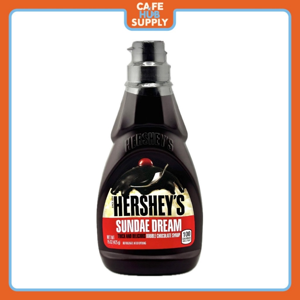 CAFEHUP Hershey's Double Chocolate Sunday Syrup 425 g.#1109407