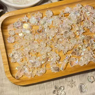 (มีส่งด่วน!!)จี้อะคริลิคแบบผสมงานเคลือบ AB 20 กรัม DIY