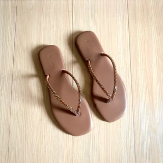 A'nolyn รุ่นคีบเพชร รองเท้าแตะพื้นนุ่ม (size 36-43) พร้อมกล่อง
