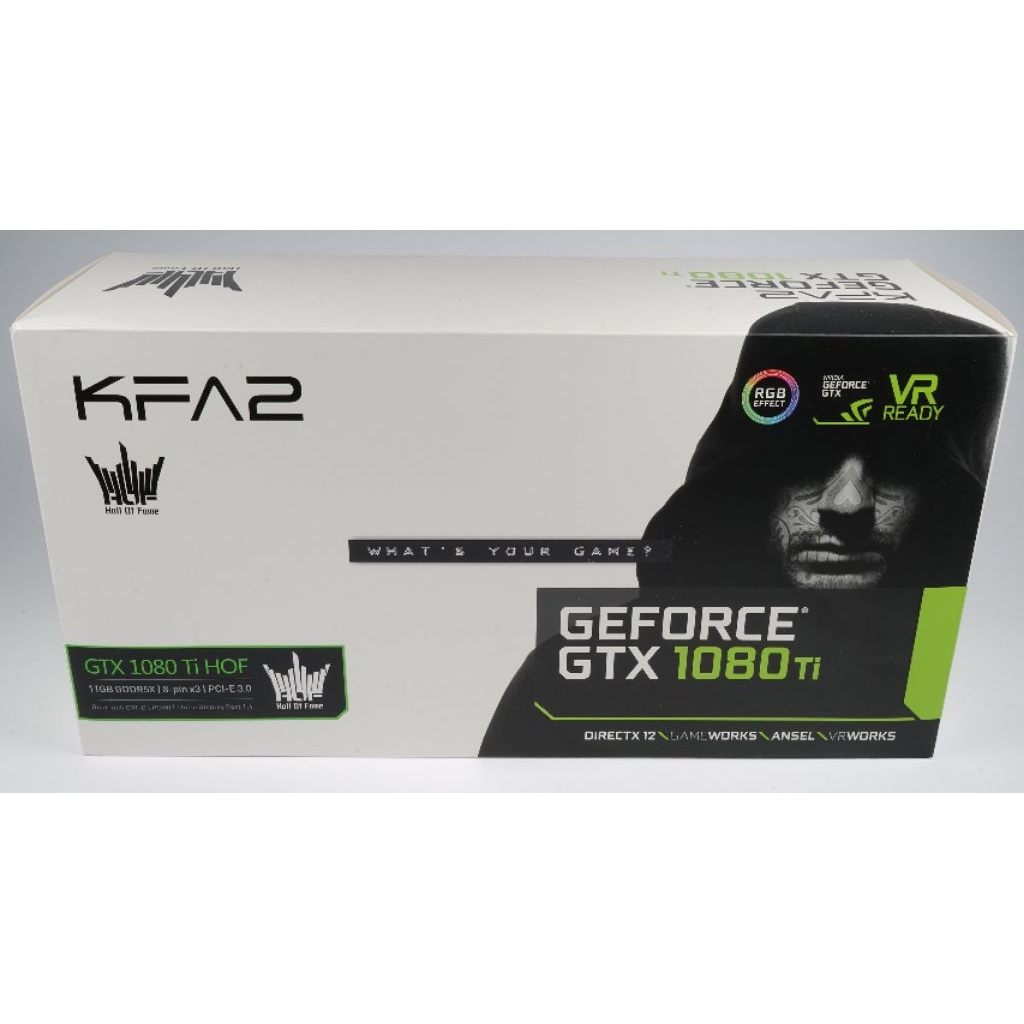 Galax gtx 1080Ti Hof ครบกล่อง