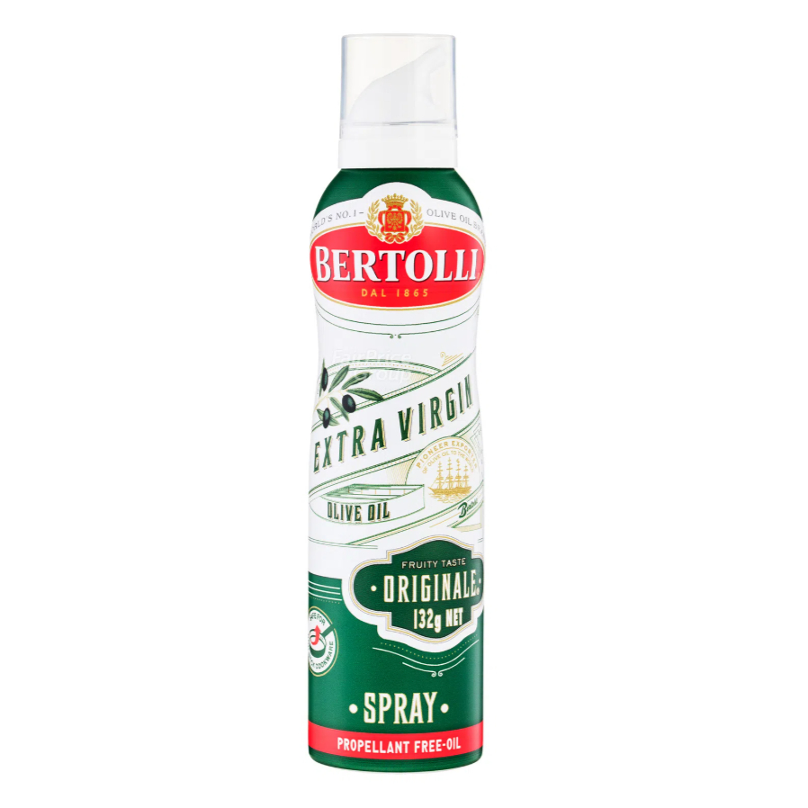 Bertolli Organic  Extra virgin [Originale] olive oil spray เสปรย์น้ำมันมะกอกธรรมชาติออแกนิค100% ขนาด