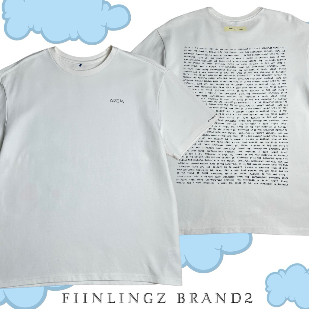 ADER ERROR เสื้อยืดแบรนด์เนม