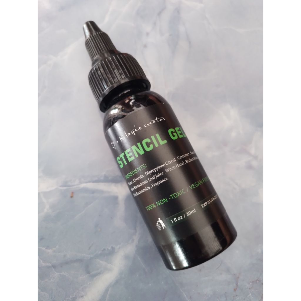 Tattoo stencil gel น้ำยาบอกลาย  ขนาด1 oz สินค้าพร้อมส่งในไทย