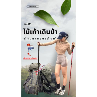 🔥ไม้เท้าเดินป่าปรับระดับได้ ขนาด 135 cm แบรนด์ MOUNTAIN CATTLE มีให้เลือก 4สี 📍หากไม่พอใจสินค้ายินดีคืนเงินทุกกรณี