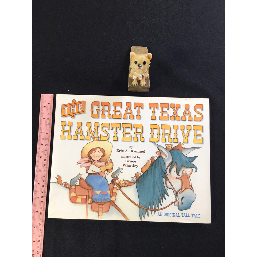 The Great Texas Hamster Drive By Eric A. Kimmel หนังสือเด็กภาษาอังกฤษปกแข็ง (Pre-owned)