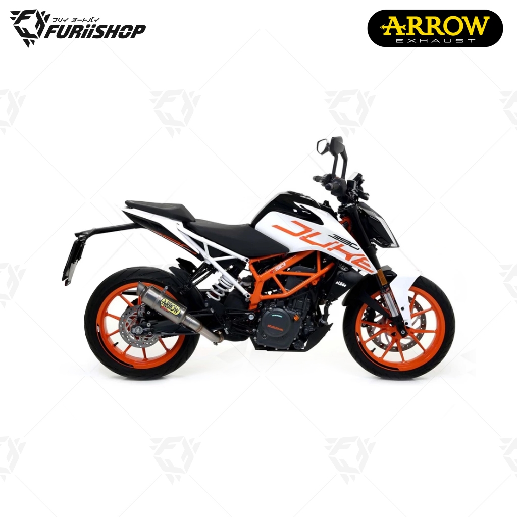 ท่อสูตร/ท่อแต่ง/ท่อไอเสีย Arrow GP2 Slip on : for KTM Duke 390/RC 390 17-19