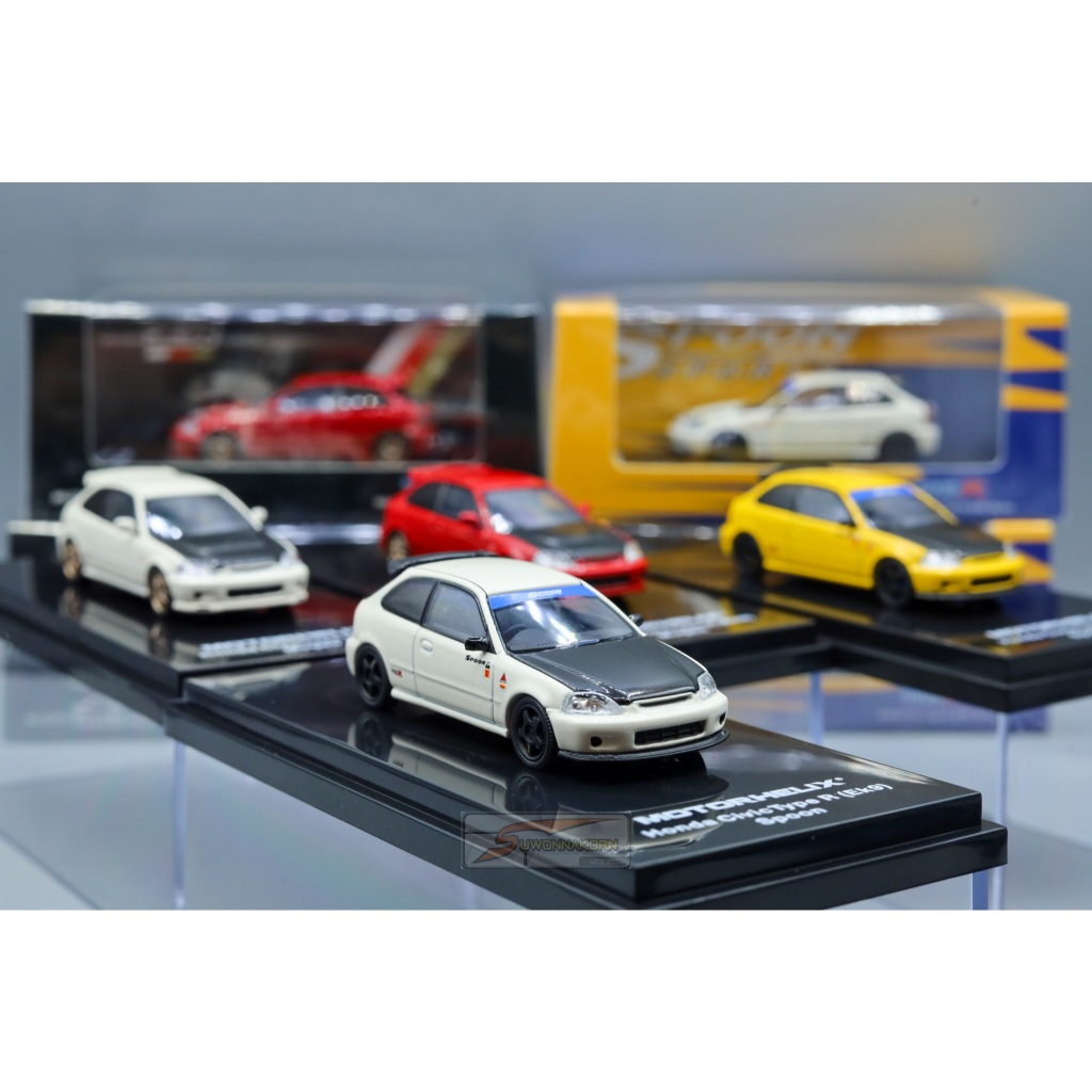 1/64 Honda Civic Type R (EK9) Championship White Spoon