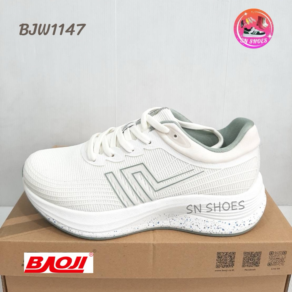 รองเท้าผ้าใบ  BAOJI แท้100% BJW 1147 รองเท้าผ้าใบผู้หญิง ไซร้ 37-41(รุ่นใหม่) - รูปที่ 4