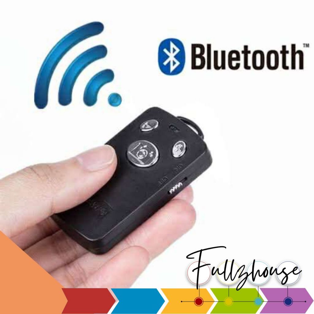 จัดส่งด่วน รีโมทบลูทูธ Remote Shutter Bluetooth รองรับทั้ง ios/Android น้ำหนักเบา พกพาง่าย ชาร์จได้ ใช้งานง่าย
