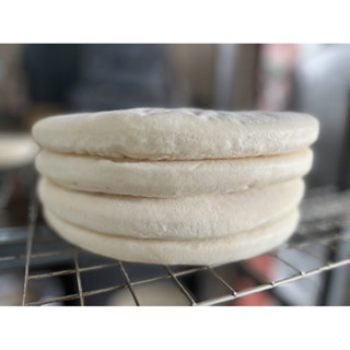 แป้งพิซซ่า หนานุ่ม 8 นิ้ว 10 แผ่น แป้งเปล่า