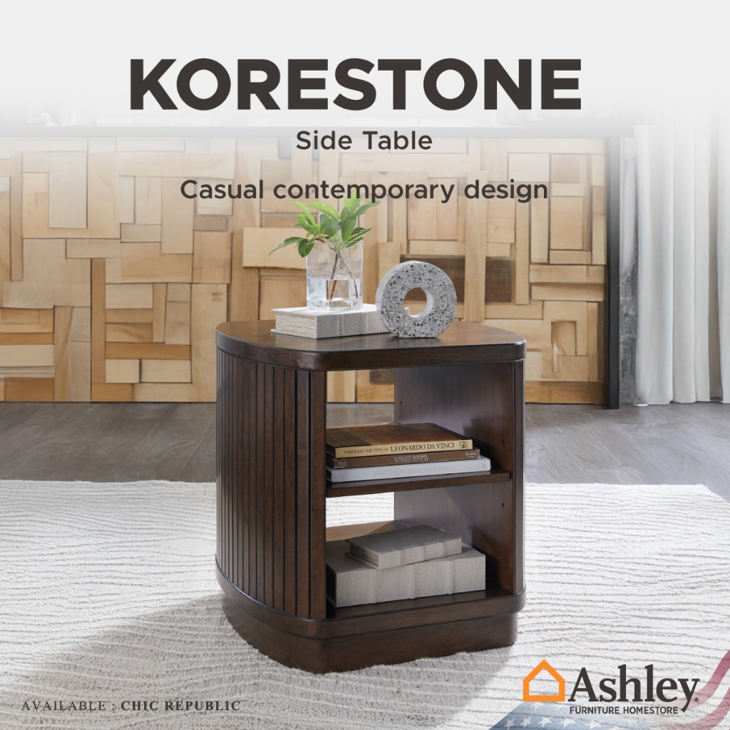 Ashley  โต๊ะข้าง  รุ่น KORESTONE/63,Side Table