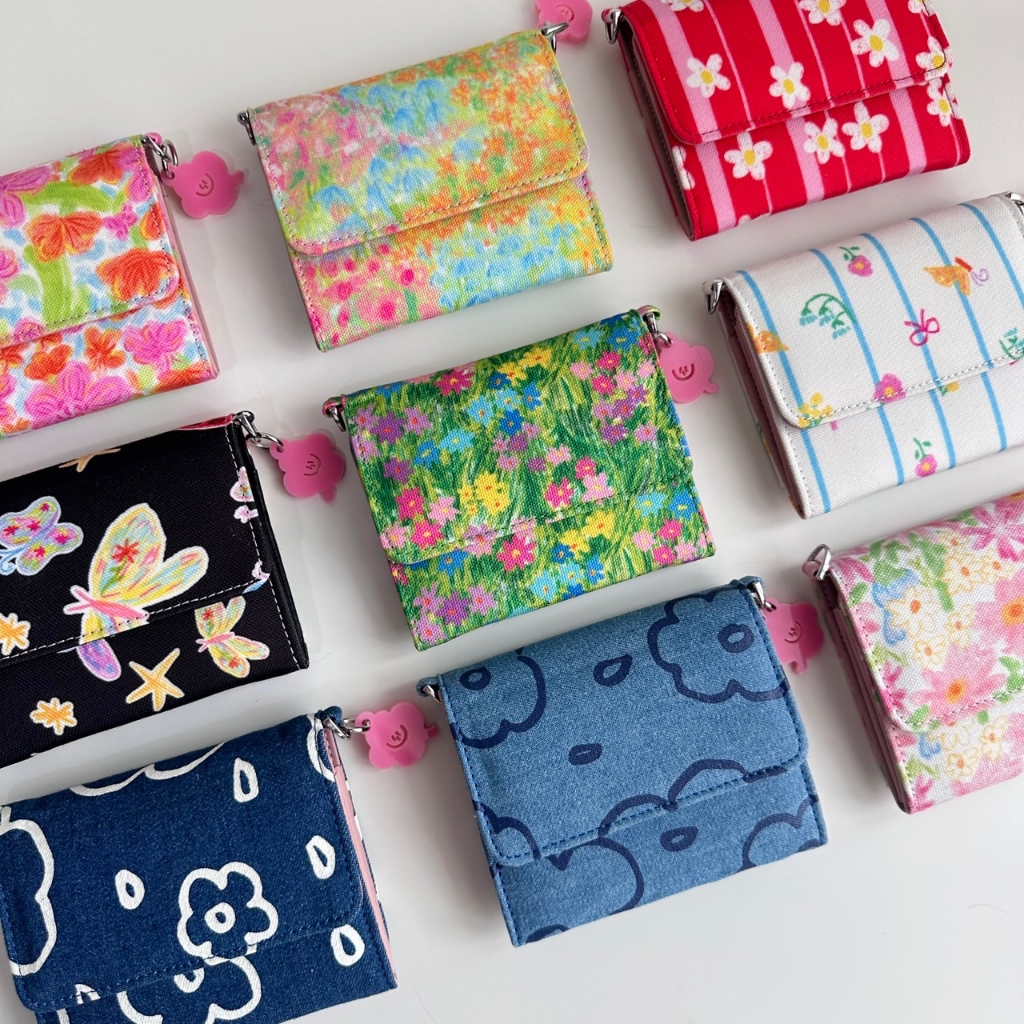 amuse stuff-chubby wallet กระเป๋าตังแบบพับได้