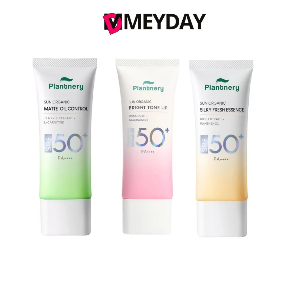 Plantnery แพลนท์เนอรี่ Organic Sunscreen SPF50+ PA++++ ออร์แกนิค กันแดด ผิวหน้า 40g