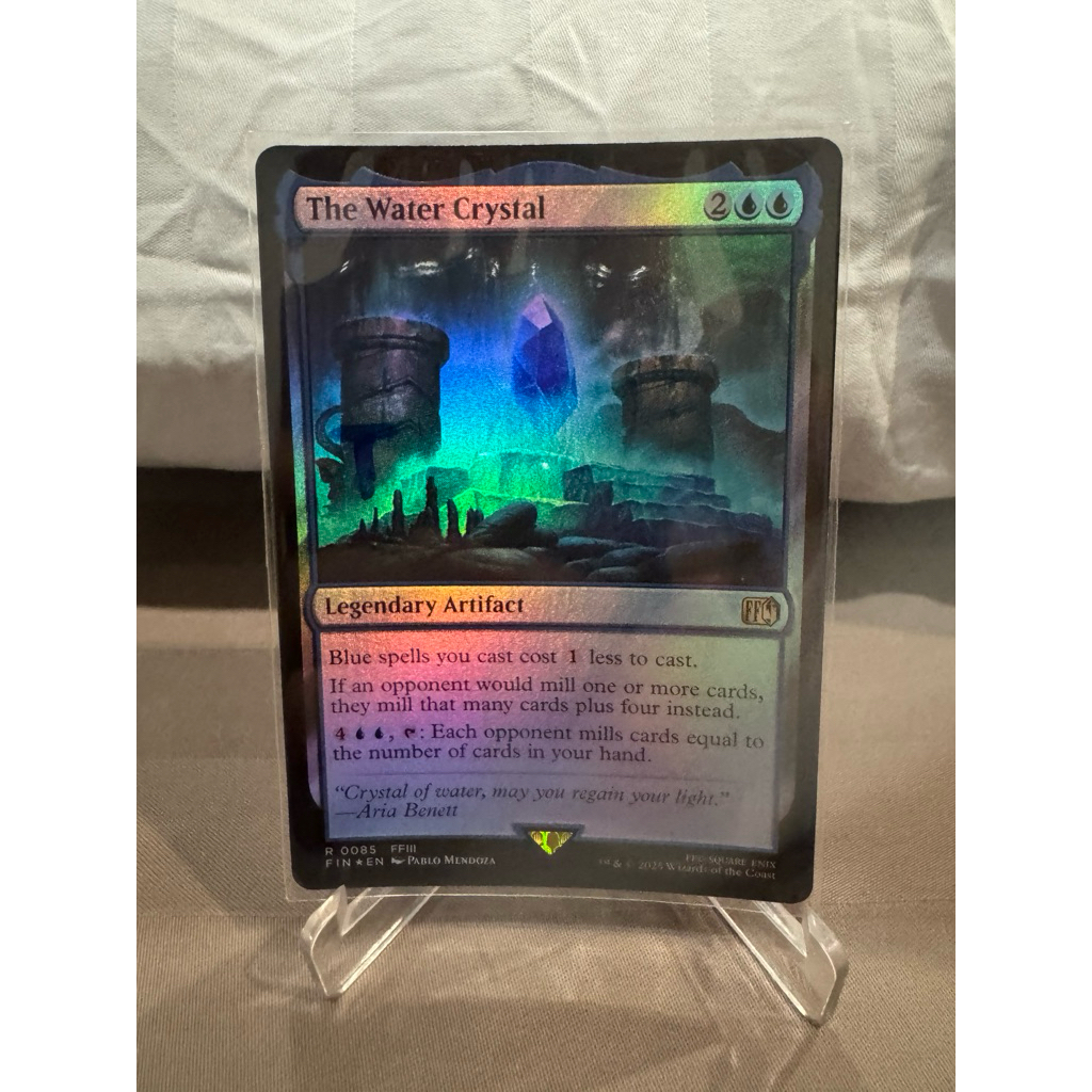 MTG Final Fantasy Foil: The Water Crystal
