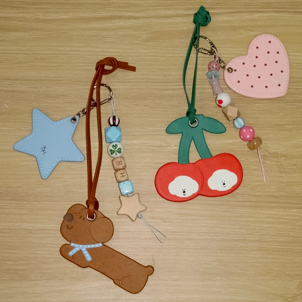 Bringhome PU Keyring ที่ห้อยกระเป๋า หนัง PU