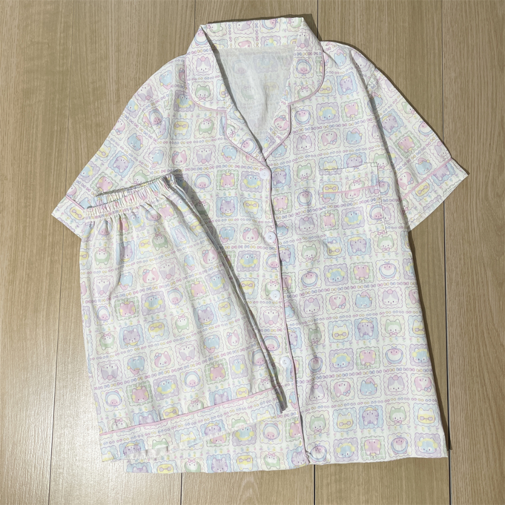 มาใหม่ชุดนอนผ้าไหมญี่ปุ่น-ขาสั้นเกรดพีเมี่ยมรอบอก 42นิ้วขนาดฟรีไซส์🧡ส่งไวจากไทย ชุดนอนผู้หญิงน่ารักๆ - รูปที่ 5