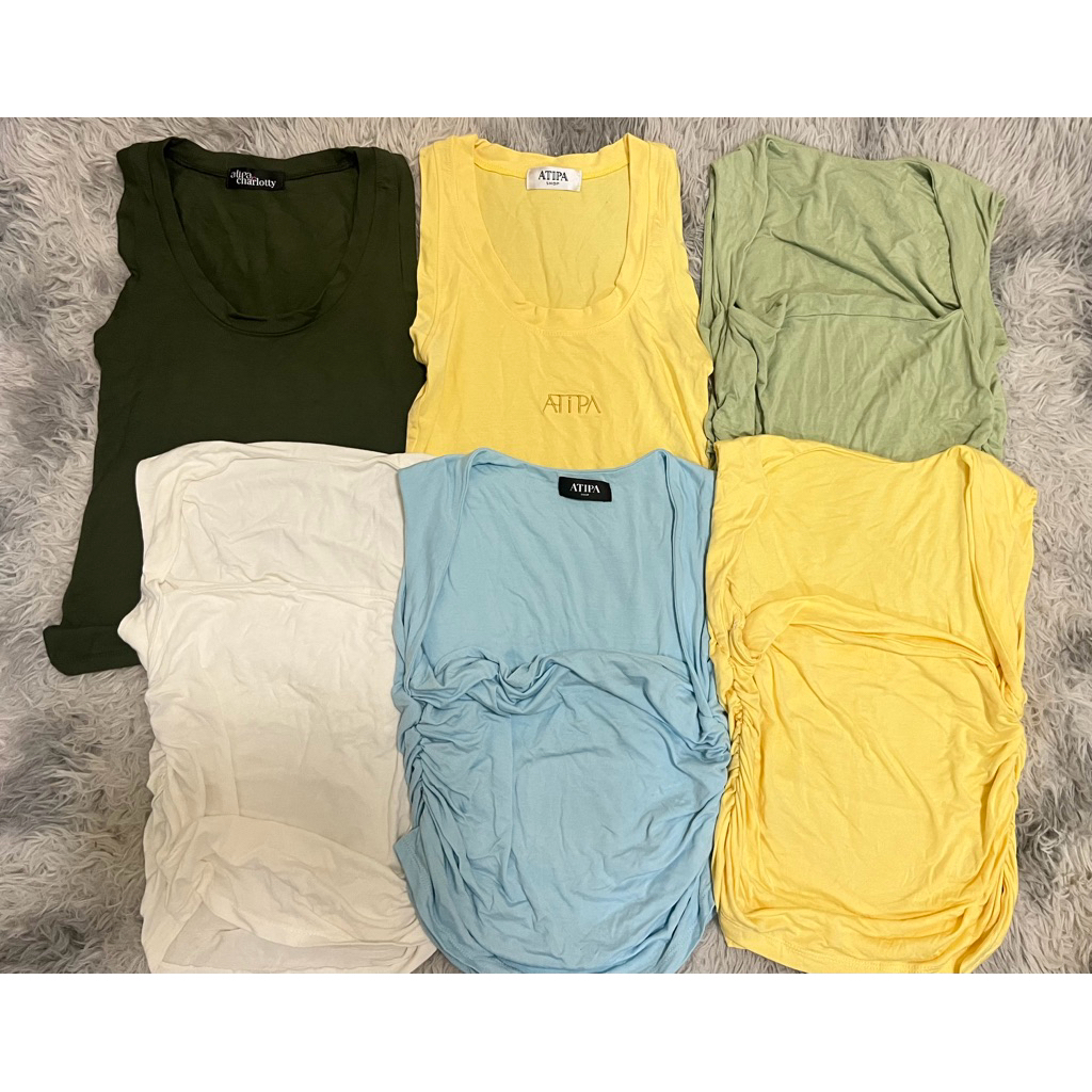 เสื้อกล้าม/กล้าม atipa มือ2 สภาพดี <แจ้งไซส์เสื้อที่รายละเอียดสินค้านะคะ>