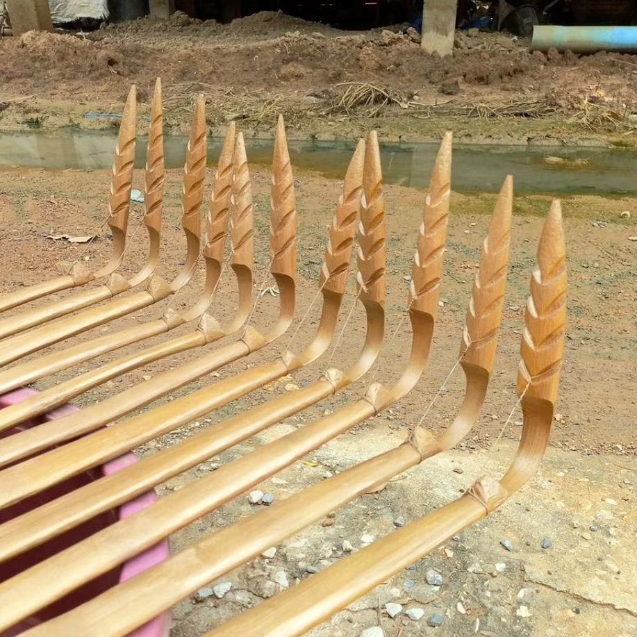 ไม้คาน ไม้คานหาบเหรียญโปรยทาน  # ปลายรวงข้าว