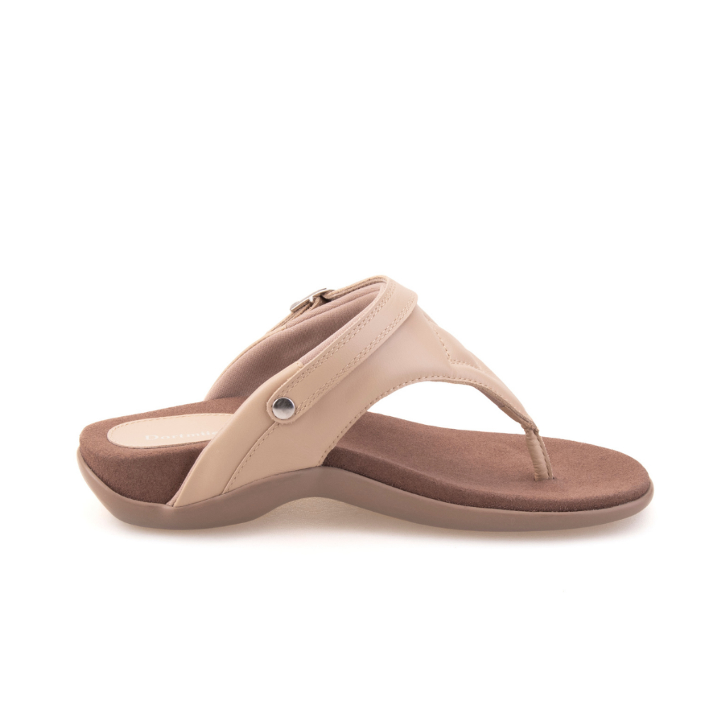 Dortmuend Flats & Comfort Jena JF135 026-000 Khaki รองเท้าส้นเตี้ยเพื่อสุขภาพ - รูปที่ 2