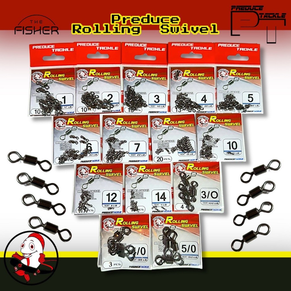 A04 PREDUCE TACKLE ลูกหมุนถัง ROLLING SWIVEL