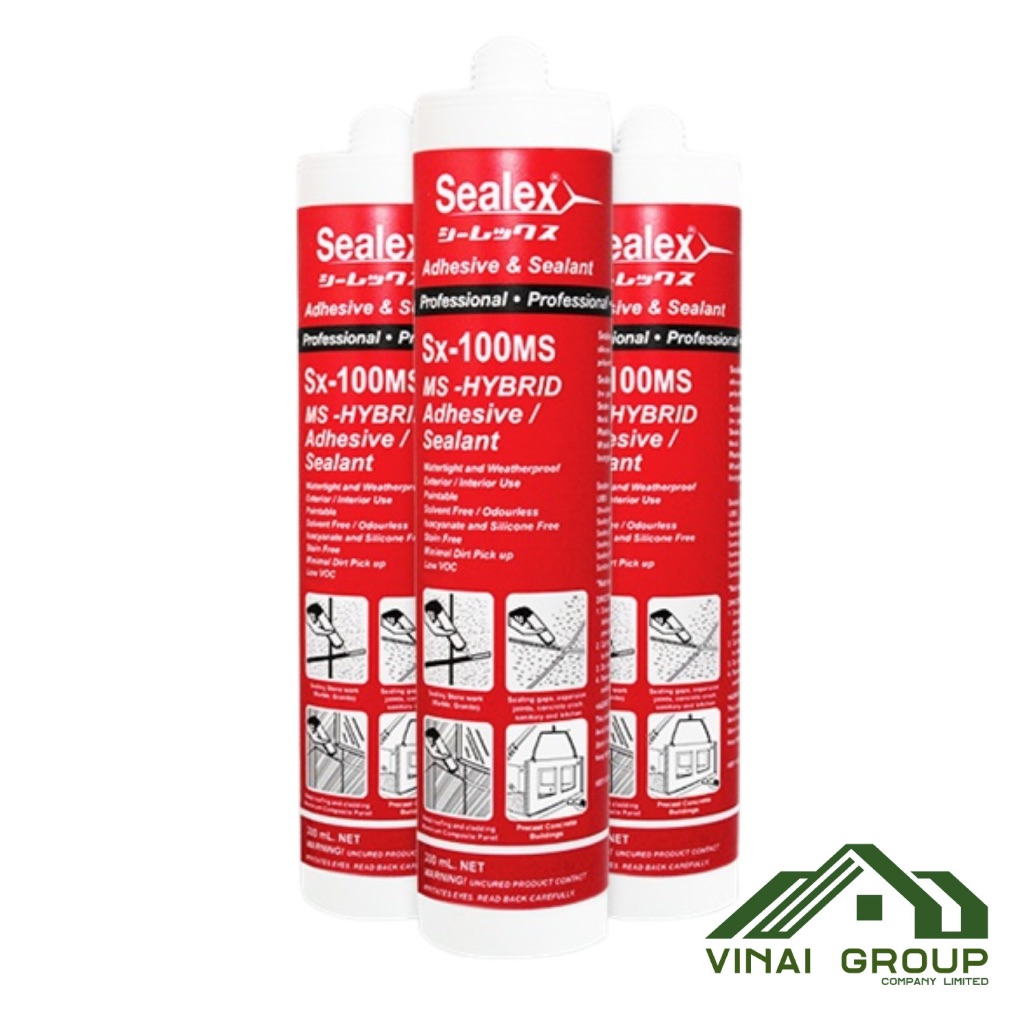 ซิลิโคน SX-100MS สีขาว Sealex(สามารถออกใบกำกับภาษีได้)