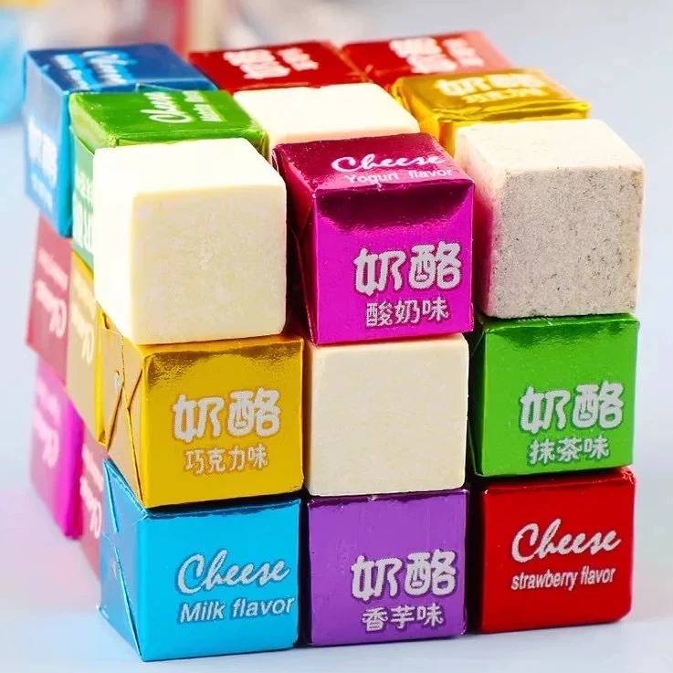 kondee ลูกอมนมชีสลูกเต๋ารวมรส ถุงละ 500 กรัม, 1 กิโล และ 2.5 กิโล (พร้อมส่งจากในไทย)