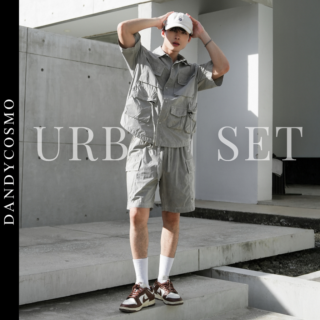 DANDY COSMO | ชุดเซ็ท ผ้า Premium Nylon รุ่น URBAN SET แนวสตีท Limited Edition