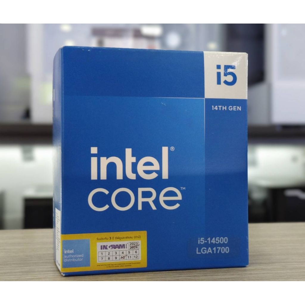 intel core i5 14500  สินค้าใหม่มือ 1 ประกัน 3 ปี