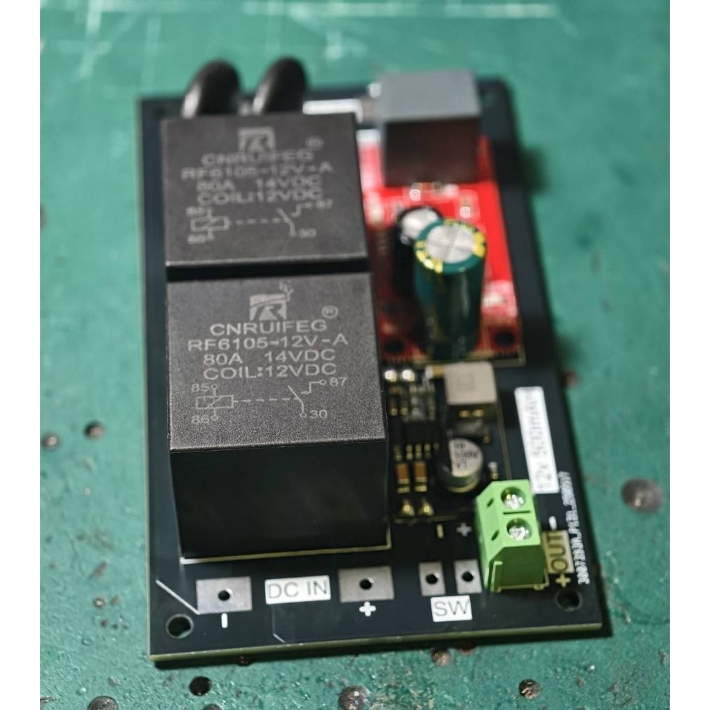 ซอฟสตาร์ท ไฟDC12-60v รีเลย์80a+80a ป้องกันไฟกระชาก **ป้องกันสวิทช์เสีย*เหมาะกับงานที่ใช้กระแสaสูง👉