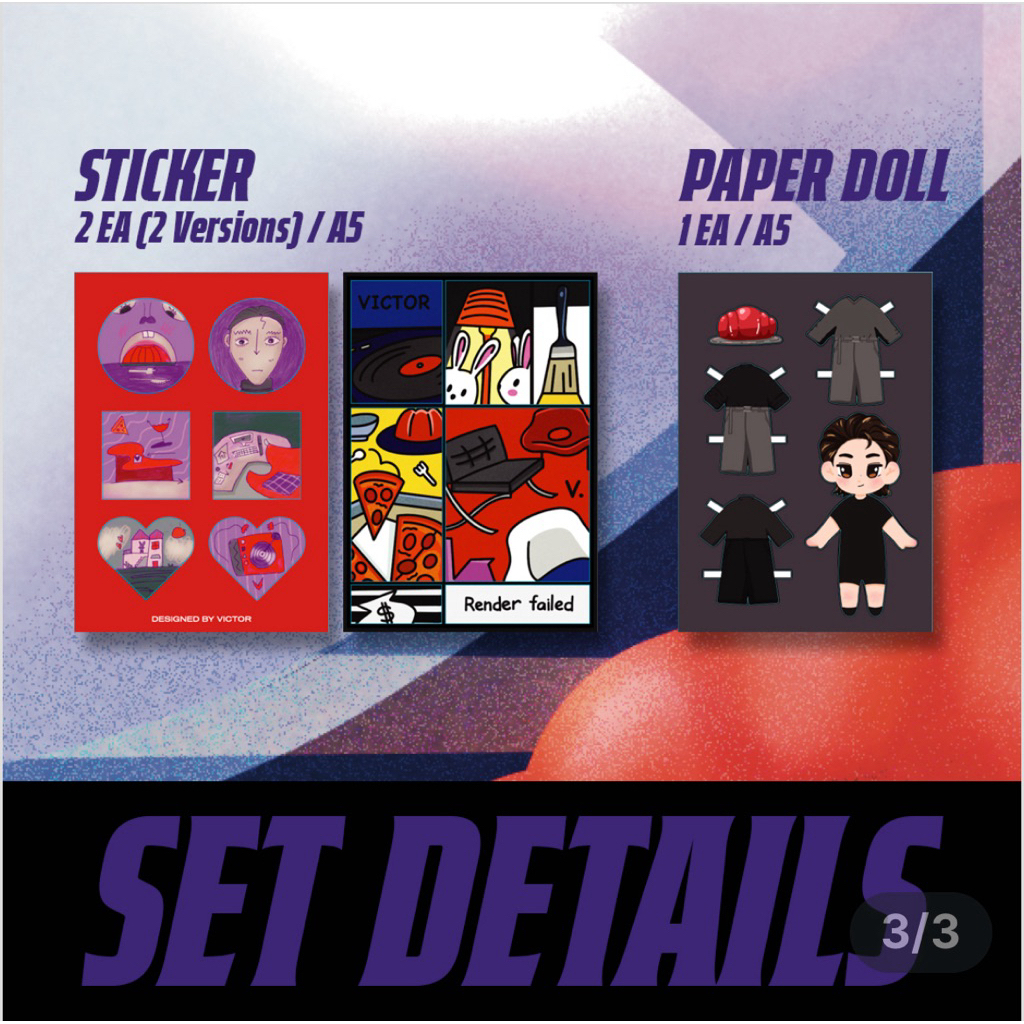 แบ่งขาย ✅PROXIE Official Merchandise Solo Project Edition (Limited Edition) - Victor Ver.