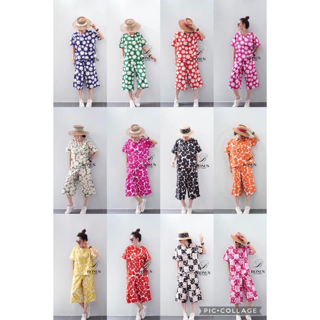 👉ทักแชทก่อนสั่ง👈 ชุดเซ็ตผ้าคอตตอลญี่ปุ่น 🇯🇵100 % เกรดขึ้นห้าง ใส่ได้บ่อยๆ ป้ายBonus by Ananya