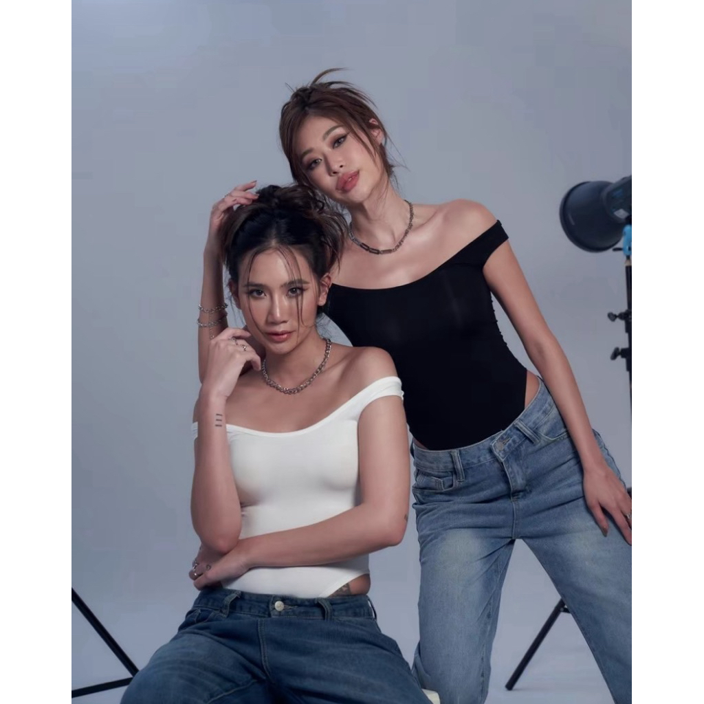 พร้อมส่ง รวมเสื้อ Atipa เสื้อครอป สายเดี่ยว ปาดไหล่💗