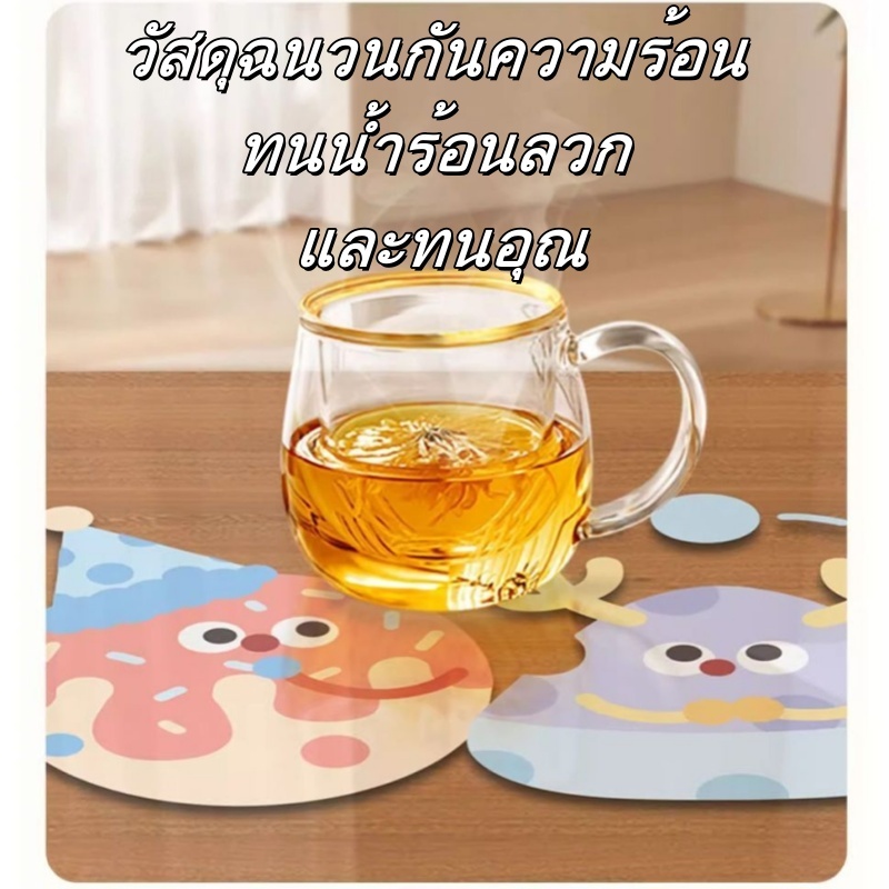 ภาพการ์ตูนน่ารัก PVC กันน้ำ/กันรอยขีดข่วน /กันน้ำมัน /ทำความสะอาดง่าย ผ้าปูโต๊ะ 90*150cm การป้องกันเดสก์ท็อป ราคา ถูกที่สุด ดีลบีเคเค แกลเลอรีภาพที่ 6