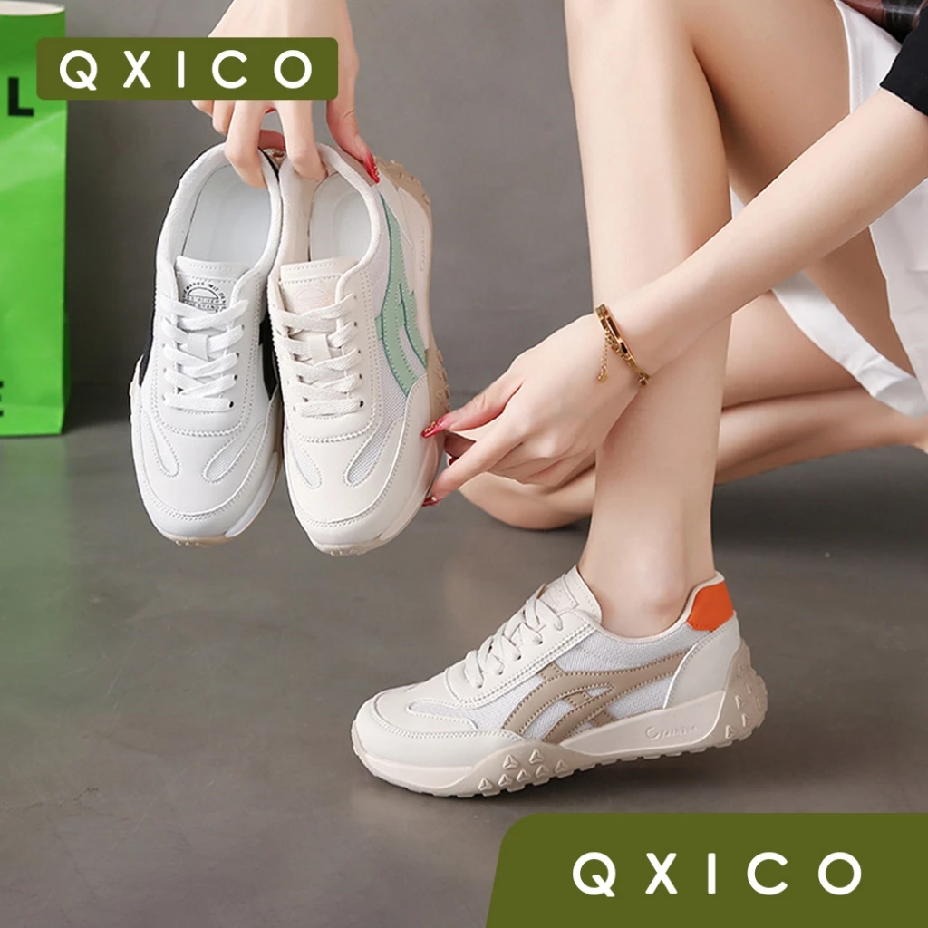 (ส่งด่วน❗️) QXICO รุ่น FQ216 รองเท้าผ้าใบมาใหม่ ใส่สบายมาก ขายดีสุด!