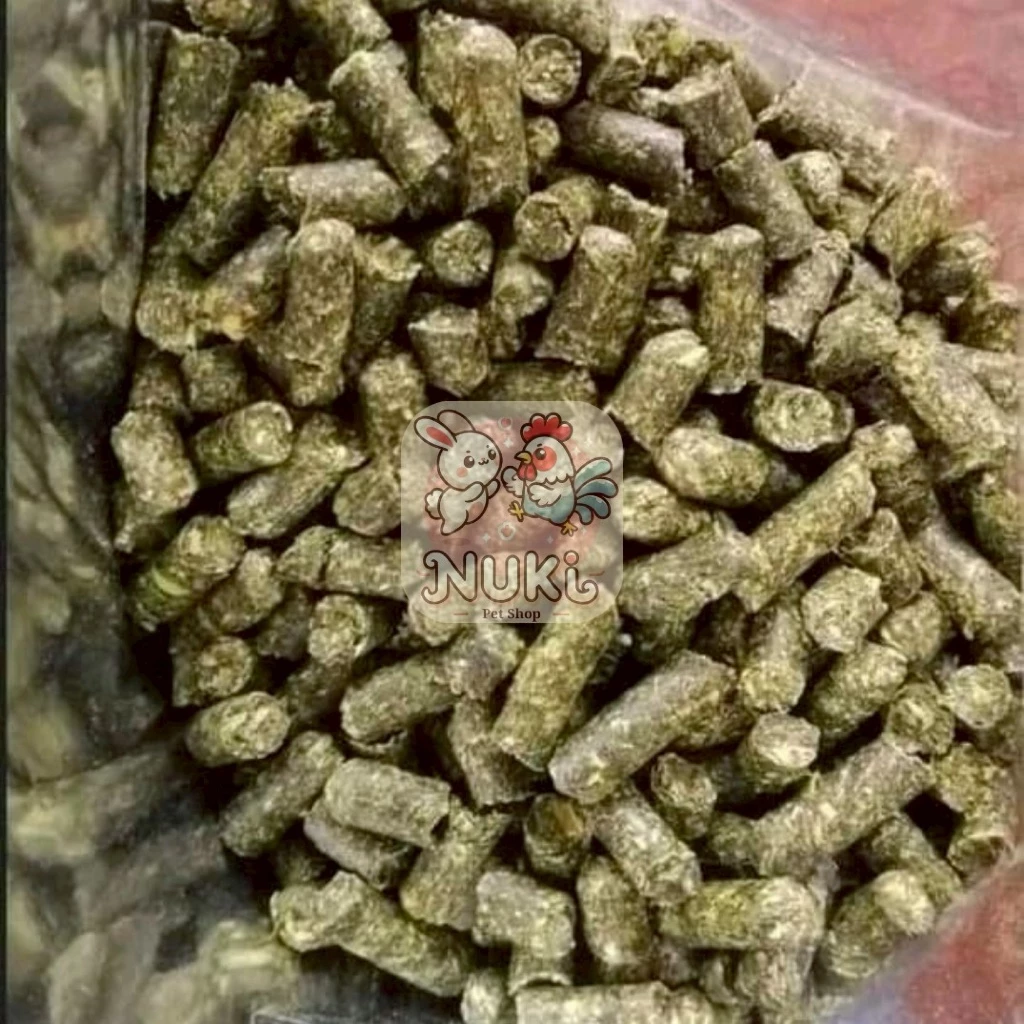 ส่งของทุกวัน!! หญ้าอัลฟาฟ่าอัดเม็ด 100% อาหาร กระต่าย หนู แกสบี้ เต่า