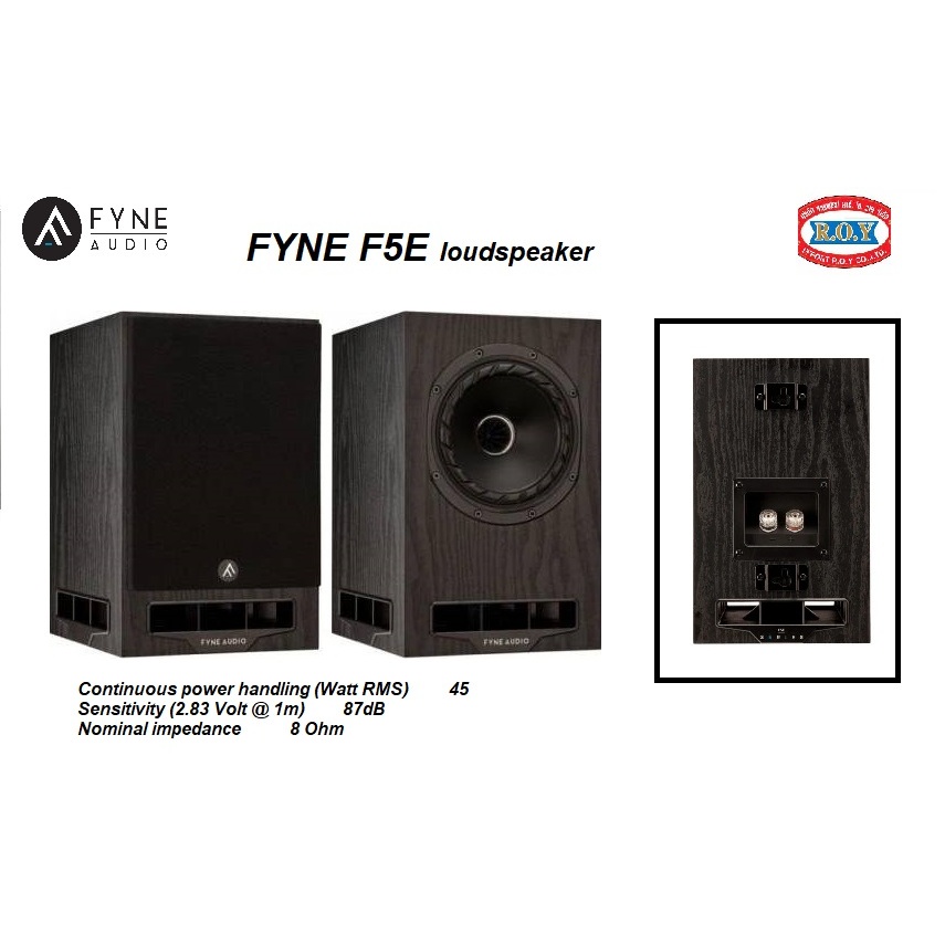 FYNE AUDIO  F5E  LOUDSPEAKER