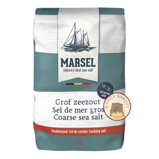 Marsel Zoutman from Belgium มาร์เซล เกลือทะเล เม็ดหยาบ Coarse Sea Salt 1kg