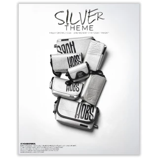 Hobs® กระเป๋าสะพายข้าง | Silver theme | New Arrival | 12 Monkey 2025 | Tiny 2025 | Milli 2025