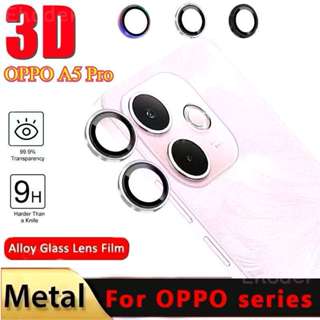 ฟิล์มกระจก กันรอย เลนส์กล้อง สำหรับ OPPO A3X A5Pro A5X A60 A…