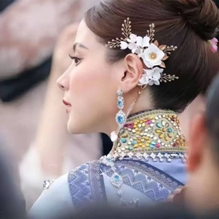 จรหู ที่คล้องหู(เครื่องประดับหู)ต่างหู  องประดับตุ้มหูตะขอห้…