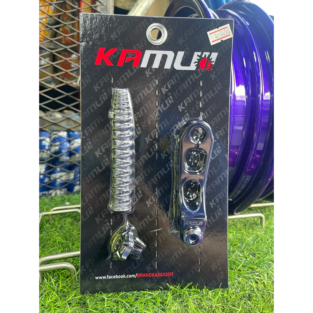 มือลิงเบรคหลัง (KAMUI) คามูอิ 2-Tone V.2 ใส่ Giorno/Lead/Pcx พร้อมสปริงเบรค - รูปที่ 2