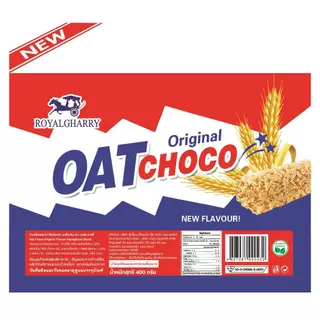 OAT CHOCO ขนมข้าวโอ้ต ธัญพืชอัดแท่ง（燕麦400克）