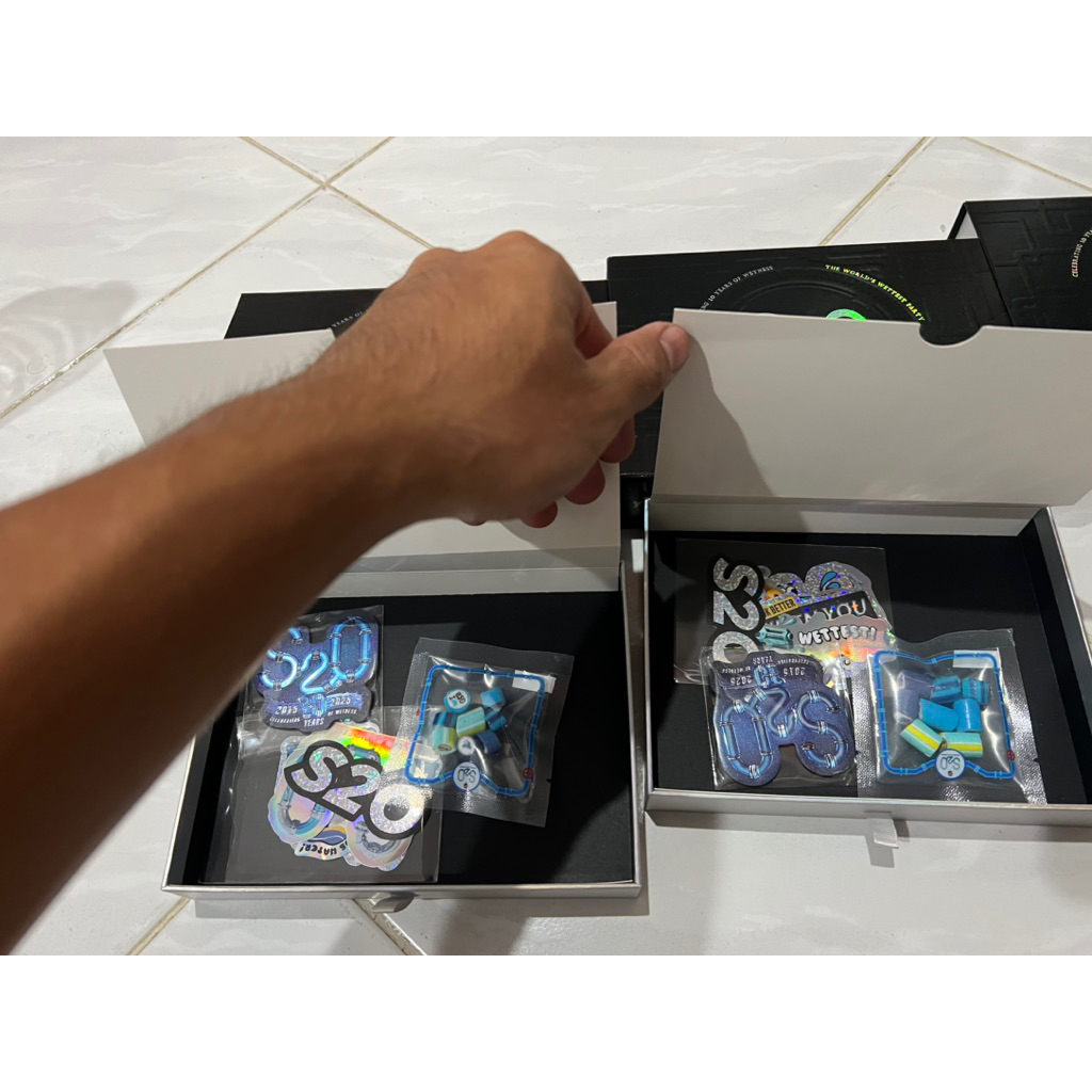 Box set S2O festival กล่องบล็อคเซ็ต ticket edm