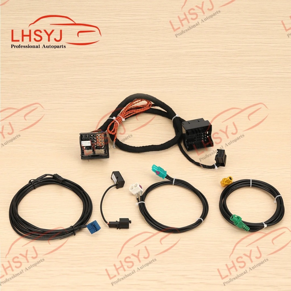 MIB Radio Adapter Cable Wire Harness Testing Platform for VW Golf 7 MK7 Passat B8 MQB TIGUAN POLO 6C