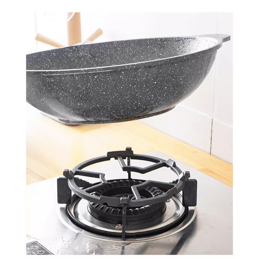 ขารองเตาแก๊ส ใช้ได้กับเตาทุกแบบ ขาตั้งเตาแก๊ส ทนความร้อนสูง ขารองเตากันลื่น - รูปที่ 4