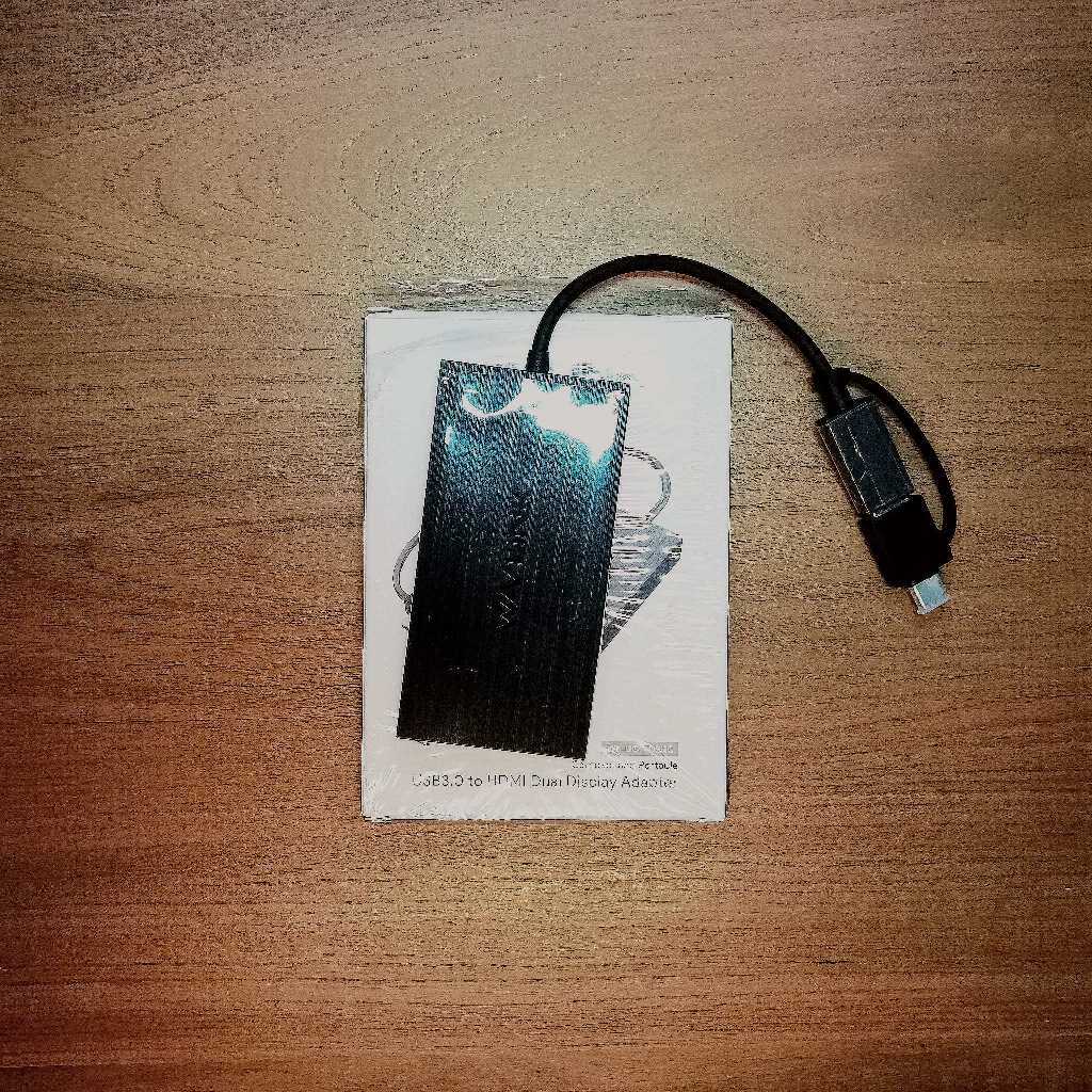 WAVLINK USB 3.0/TYPE-C to HDMI DUAL DISPLAY ADAPTER 2K/4K