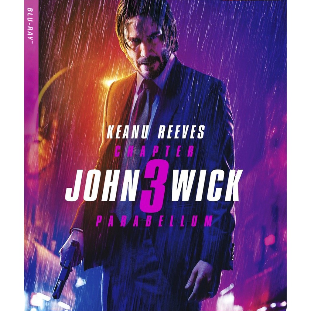 Bluray ปกใหม่ เสียงไทย บลูเรย์ คีนู รีฟส์ John Wick: Chapter 3 จอห์น วิค 3: แรงกว่านรก (2014) มาสเคอร์USA